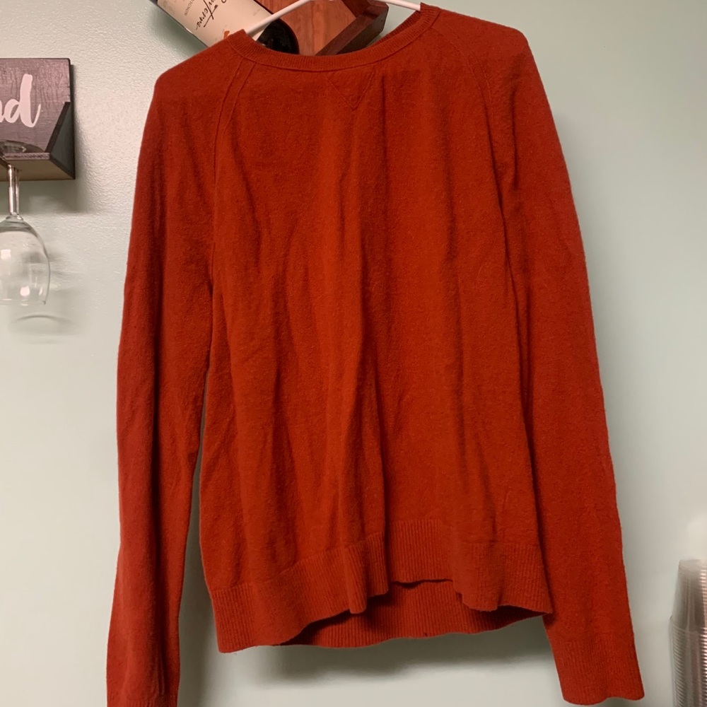 Rust sweater
